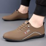 Anti Slip Walking Style Breathable Lace up Casual Men's Sneakers - Image 6