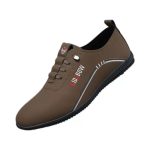 Anti Slip Walking Style Breathable Lace up Casual Men's Sneakers - Image 3