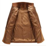 Men Fashion High-End Atmospheric Woolen Overcoat in the Long Thickened Woollen Coat Men - Image 2