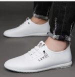 Anti Slip Walking Style Breathable Lace up Casual Men's Sneakers - Image 6